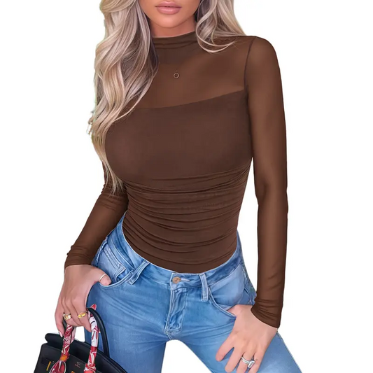 Sculpted Allure™ Mesh Bodysuit