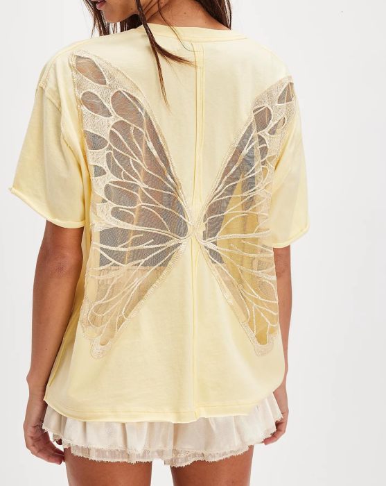 Monarch Back Tee