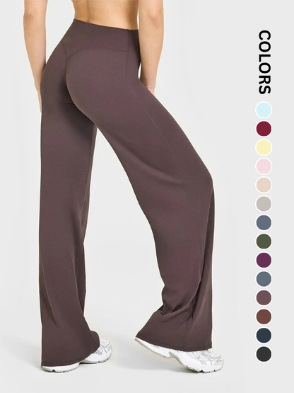 FlexAura Wide-Leg Sculpt Leggings