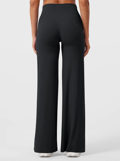FlexAura Wide-Leg Sculpt Leggings