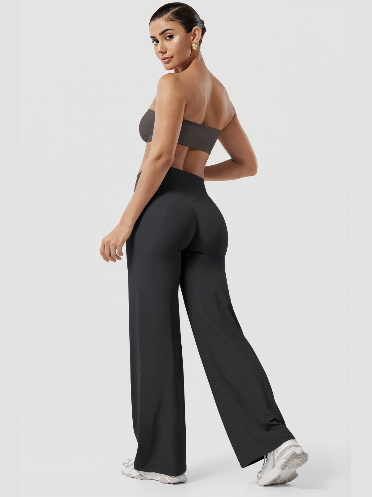 FlexAura Wide-Leg Sculpt Leggings