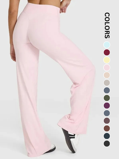 FlexAura Wide-Leg Sculpt Leggings