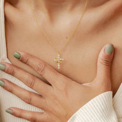 The Forever Cross & Crown Necklace