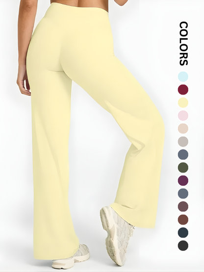 FlexAura Wide-Leg Sculpt Leggings