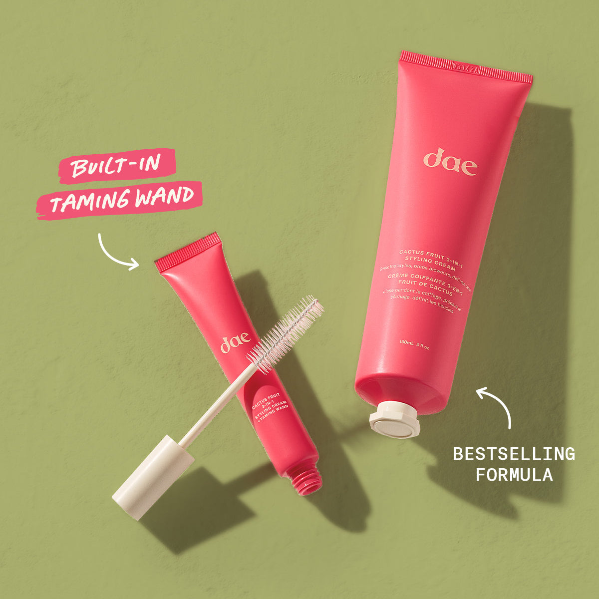 Cactus Bloom 3-in-1 Flyaway Taming Wand