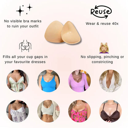PerkyPads™ - Pushup Bra Inserts