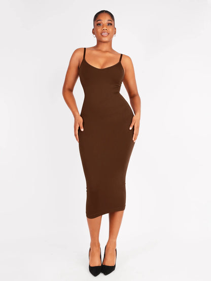 CurveSculpt™ Shaping Midi Dress