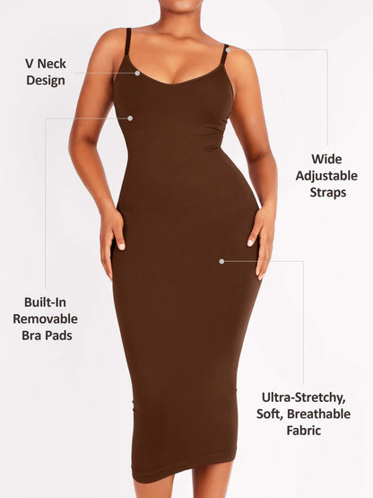 CurveSculpt™ Shaping Midi Dress