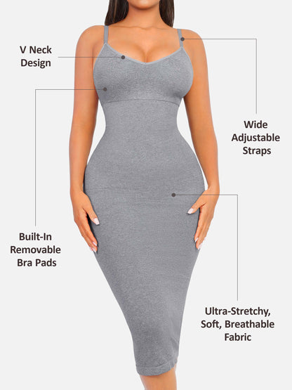 CurveSculpt™ Shaping Midi Dress