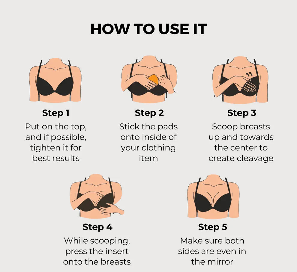 PerkyPads™ - Pushup Bra Inserts