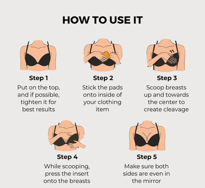 PerkyPads™ - Pushup Bra Inserts