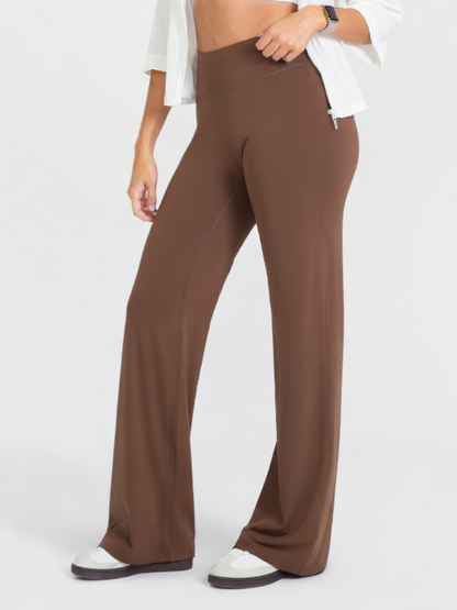 FlexAura Wide-Leg Sculpt Leggings