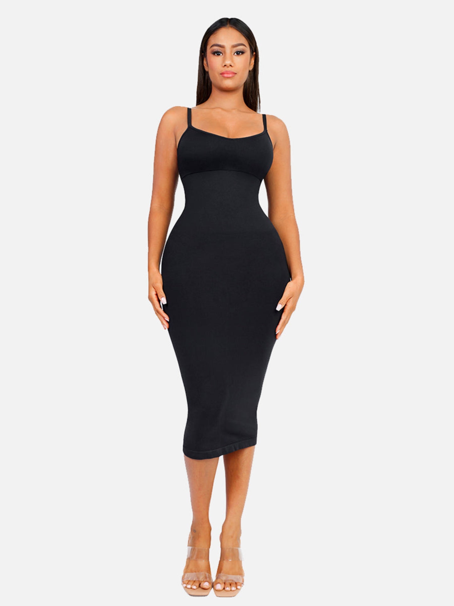CurveSculpt™ Shaping Midi Dress