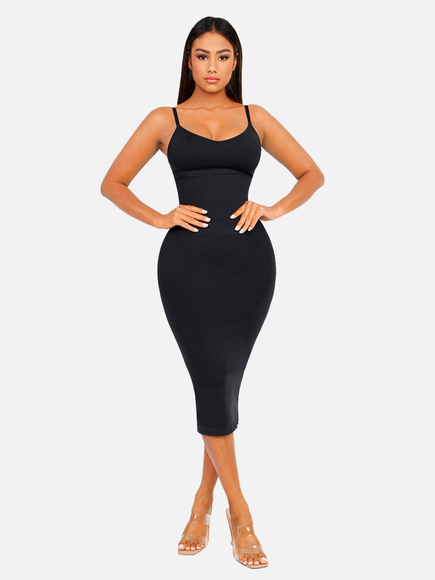 CurveSculpt™ Shaping Midi Dress
