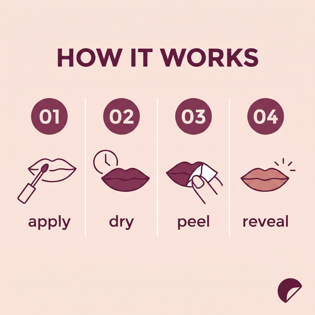 Reveal Peel-Off Lip Tattoo