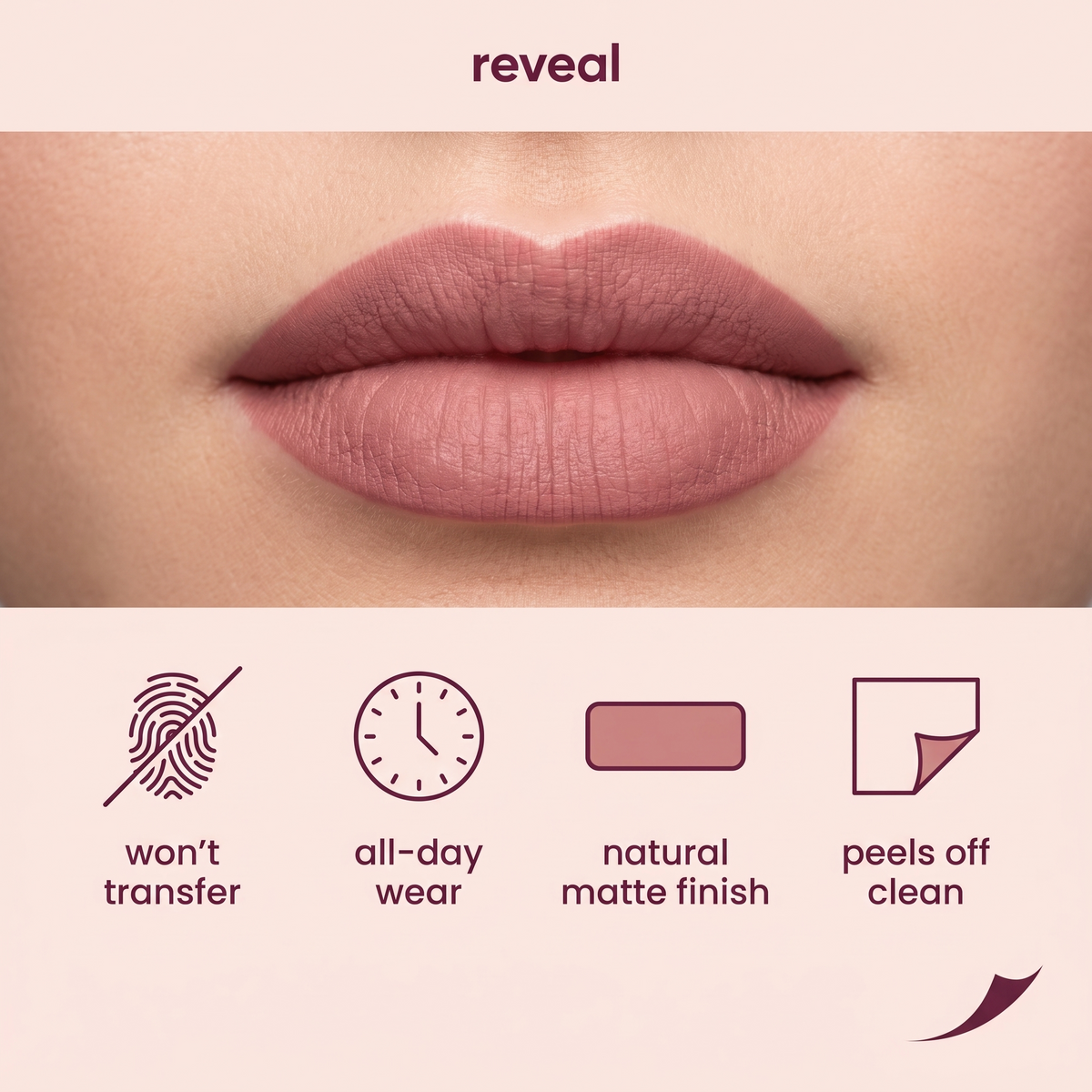 Reveal Peel-Off Lip Tattoo