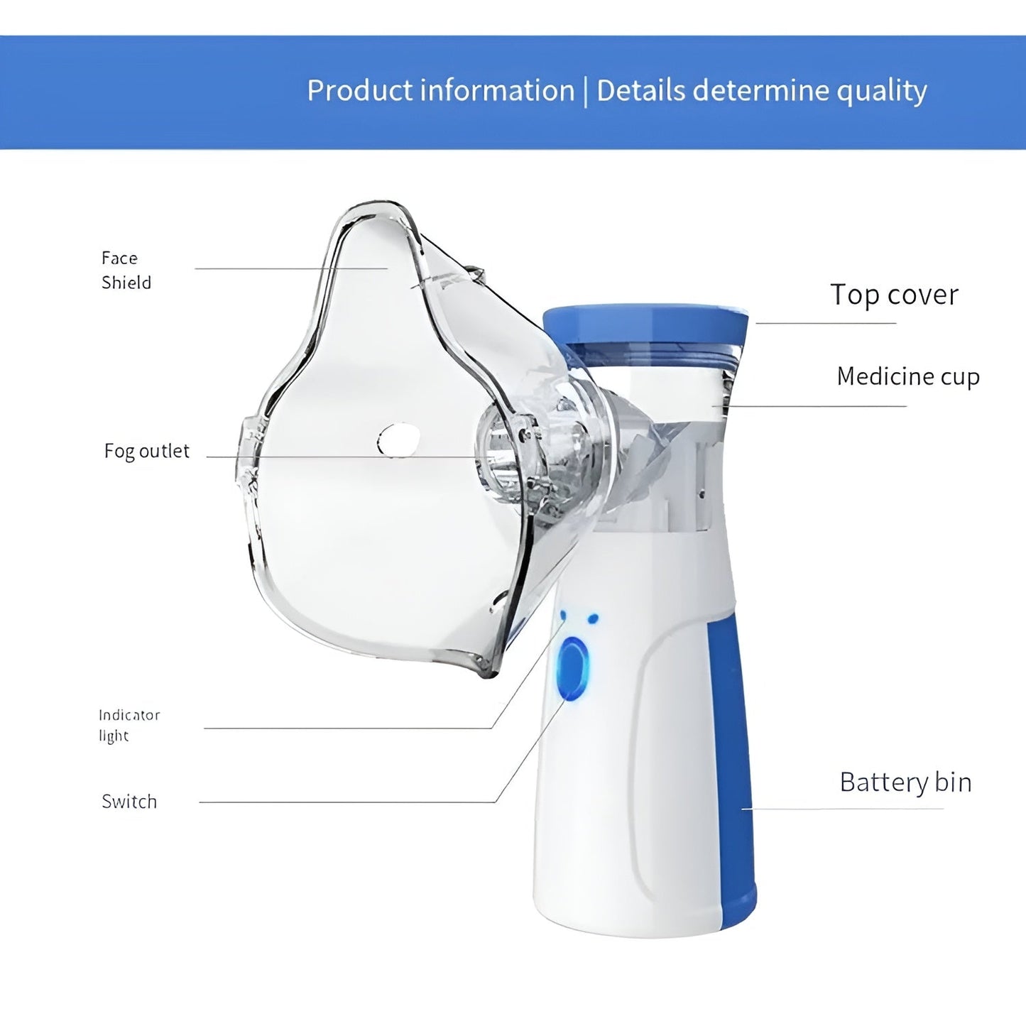 MistFlow™ Handheld Nebulizer