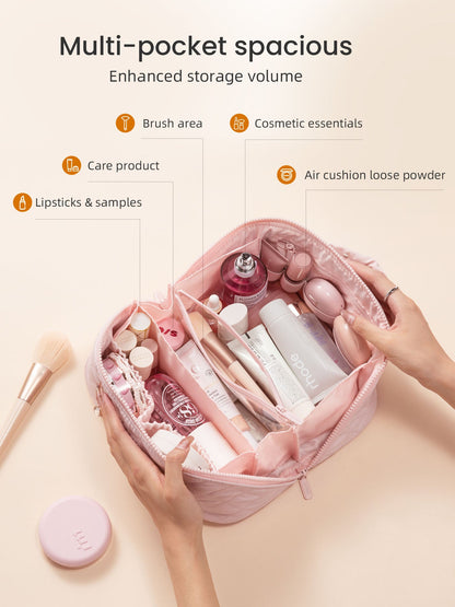 GlamGuard Travel Makeup Bag