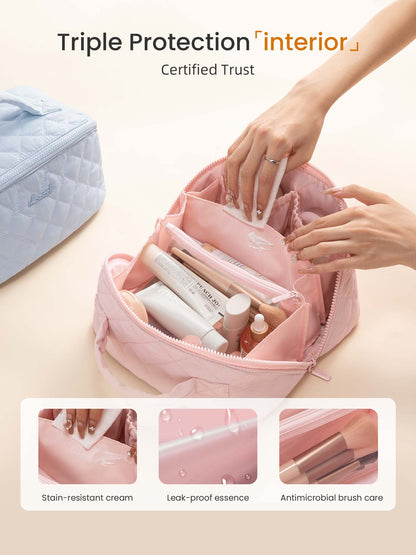 GlamGuard Travel Makeup Bag